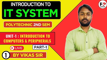Lec-1 II Introduction to IT System II Polytechnic 2nd Sem @PolytechnicPathshala