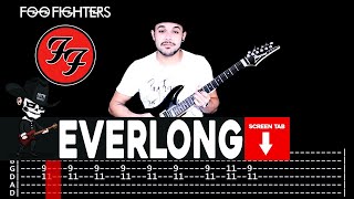 【FOO FIGHTERS】[ Everlong ] cover by Masuka | LESSON | GUITAR TAB