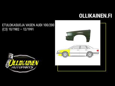 Etulokasuoja vasen Audi