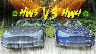 Tesla HW3 vs HW4 Camera Comparison