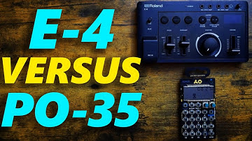 E-4 VS PO-35 Speak (Very Different Devices!)