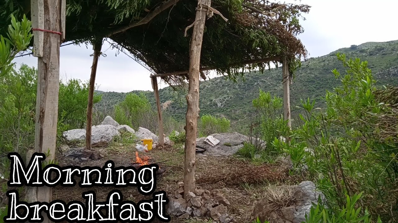 Morning Breakfast For Beautiful Weather - Village Life || Food Mood
