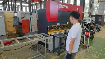 Automatic feeding Metal plate Steel U Channel profile cnc bending machine press brake
