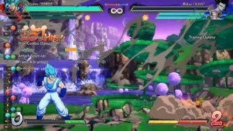 Dbfz sparkless ui goku tod 4meter start