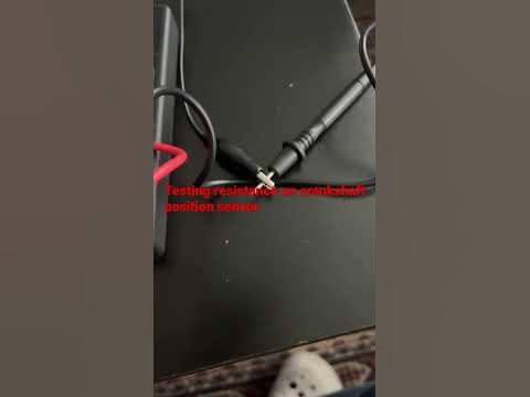Crankshaft position sensor resistance test - YouTube