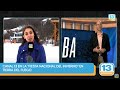 Canal 13 en la fiesta nacional del invierno en tierra del fuego