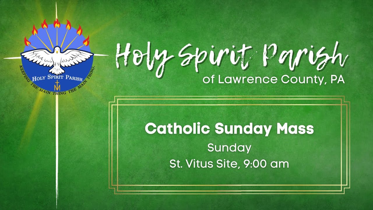 Sunday Mass, October 29, 2023, 900 am YouTube