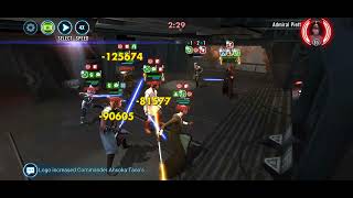 Infinite Damage Immunity, Pre-Ultimate kenobi. Almost able to beat LV. swgoh