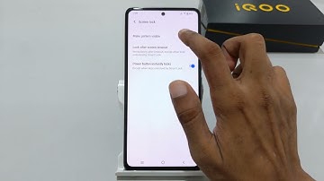 how to hide pattern lock in iqoo neo 6 5G  | iqoo neo 7  me pattern lock set kaise kare