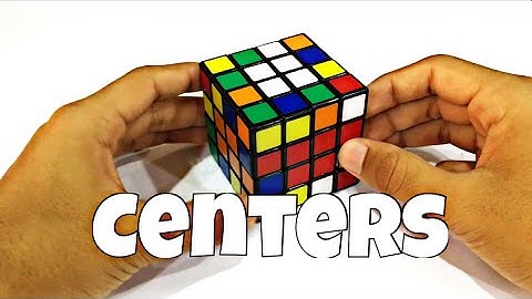 How to solve a 4x4 cube | Part - 1