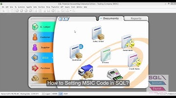GST 30 - Setting Industries Code
