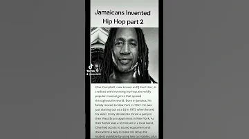 Dj Kool Herc proves Jamaicans Invented Hip Hop. 🇯🇲