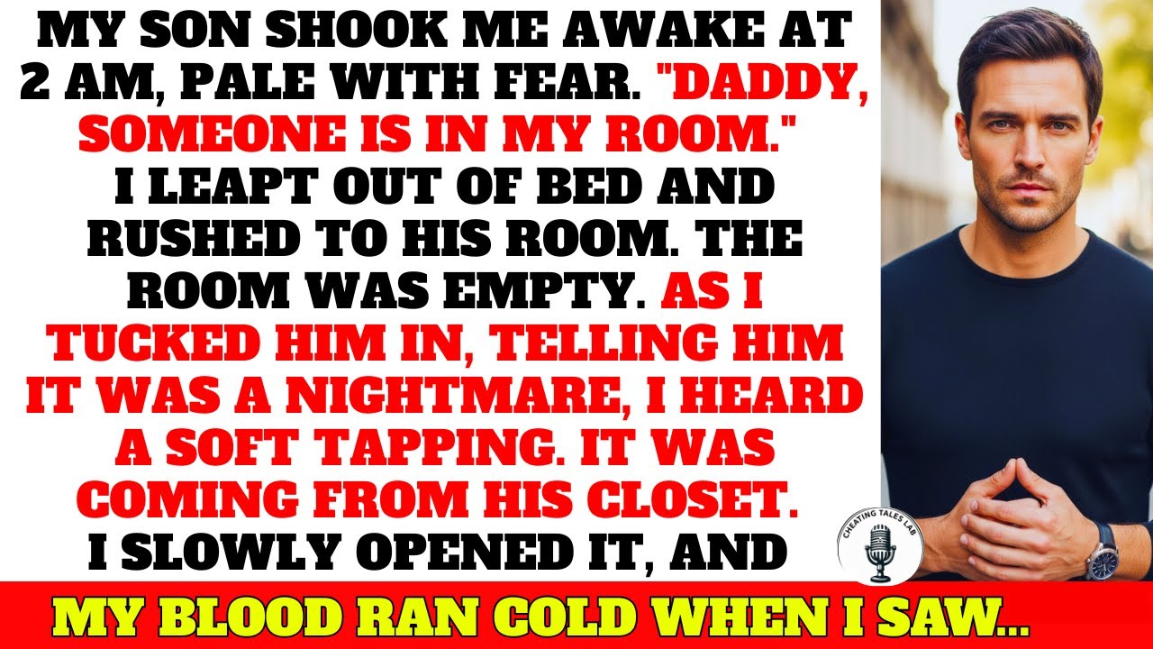 My Son Woke Me Up at 2 A.M. Telling Me Someone is In His Room. Then I Heard Tapping From His Closet