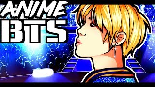 BTS ANIME! Rap Monster, Jimin & J-Hope ART CHALLENGE