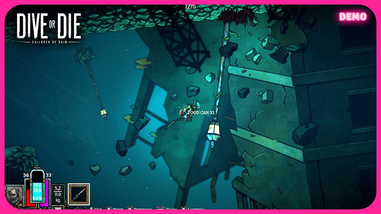 DIVE or DIE - Children of Rain Gameplay