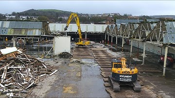 #82 NEATH Crown Packaging ( Metalbox ) Crown Food Europe - HCD DEMOLITION LTD 6K HD