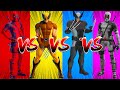 SUPERHERO COLOR DANCE CHALLENGE Deadpool vs Wolverine vs Black Wolverine vs Black Deadpool