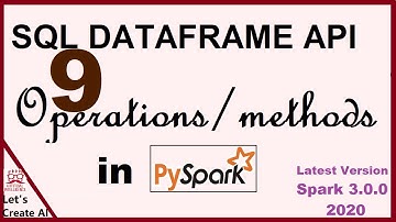 Spark SQL DataFrame Tutorial | Creating DataFrames In Spark | PySpark Tutorial | Pyspark 9
