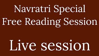 Live Sessions, Navratri Special ( Free Reading Session) 🪔🙏