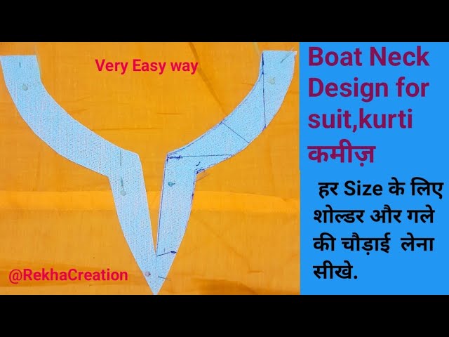kurti stylish boat neck designs | Stilvoll, Stil, Tragen