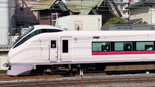 E657系ｶﾂK13編成が鶯谷駅を通過するシーン（2024.4.28.15:02）