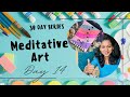 Day 14: Music & Art – Letting Sounds Guide Your Brush 🎵🎨