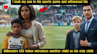 I took my son to his sports game and witnessed his Billionaire CEO father introduced another as his. screenshot 5