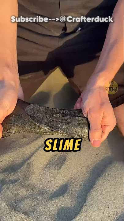 Cara Buat SLIME Yang Bisa Jalan Sendiri❗😱 (@CrafterDUCK ) #videoviral #cara #slime