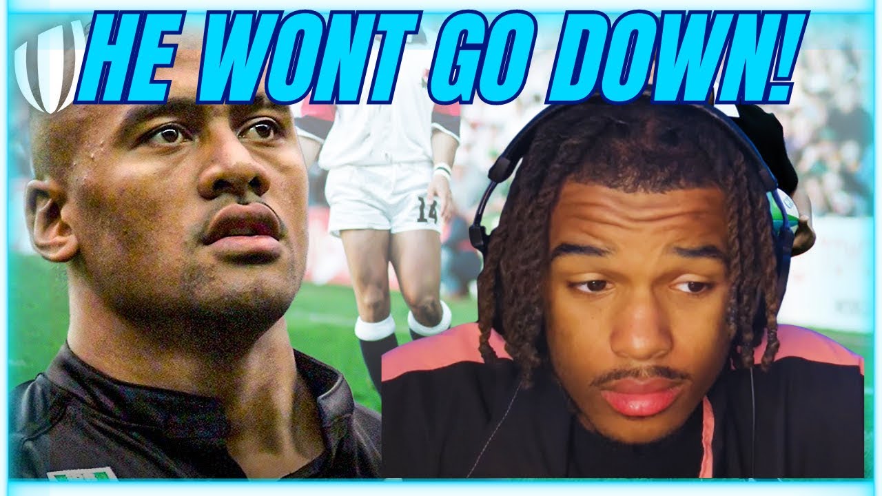American Football Fan REACTS to Jonah Lomu!