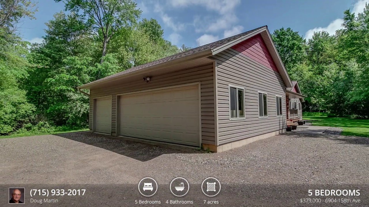 Home for sale at 6904 158th Ave, Bloomer, WI 54724 YouTube