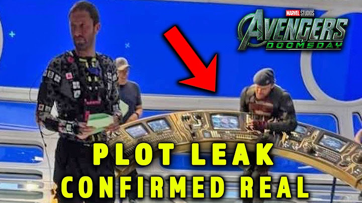 Avengers Doomsday LEAKED SET PHOTO CONFIRMS PLOT LEAK IS REAL!