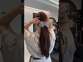 Why use a hair tie when you have a banana clip? #BananaClip #HairstyleTutorial
