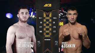 Магомедсайгид Алибеков vs. Андрей Кошкин | Magomedsaygid Alibekov vs. Andrei Koshkin | ACA 106