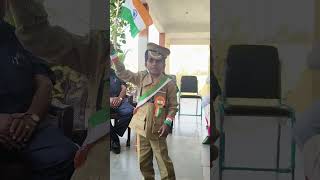 Netaji Subhas Chandra Bose fancy dress by our Lkg student.