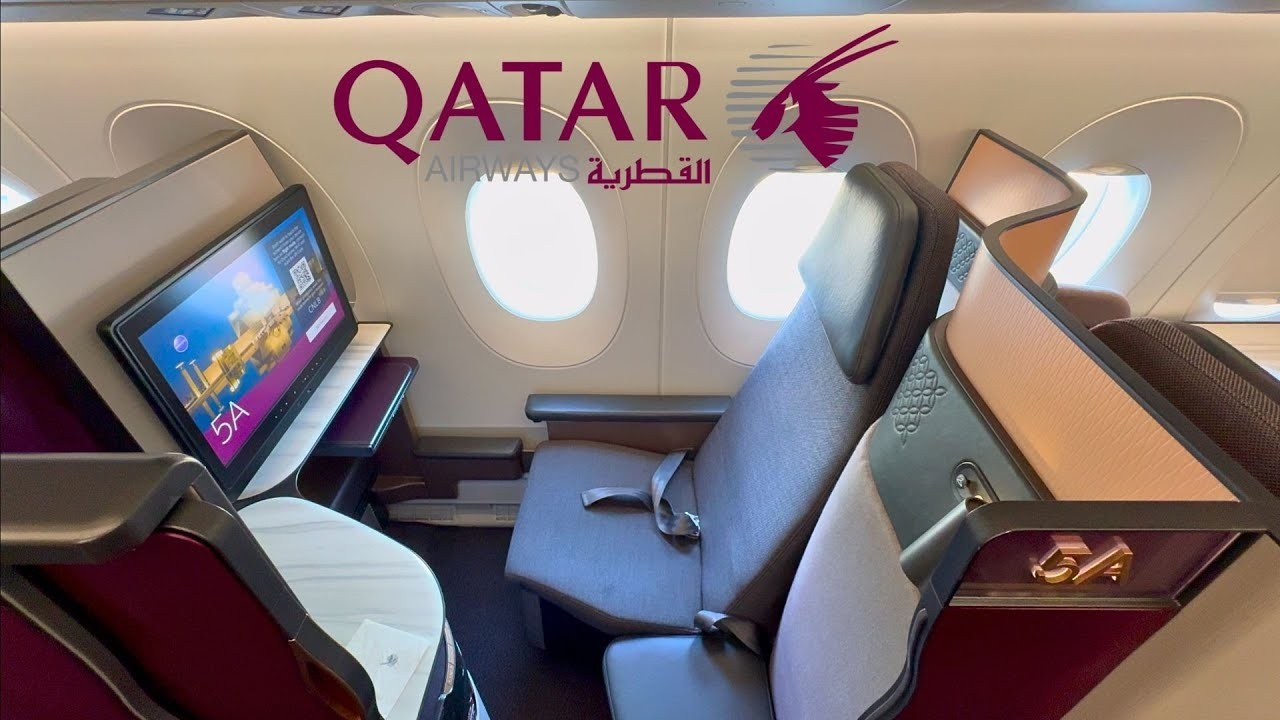 Qatar Airways Qsuite Business Class | Doha to Miami | Airbus A350-1000