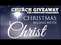 CHRISTMAS GIVEAWAY AT THE CHURCH