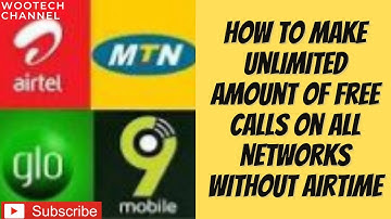 How To Make Unlimited Amount Of Free Calls On All Networks Without Airtime