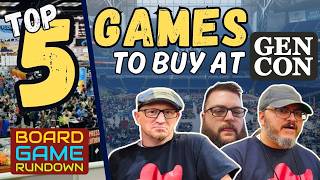 Top 5 MUST BUY GAMES at Gen Con 2026 | WHISKEY WEDNESDAY LIVE @ 8!