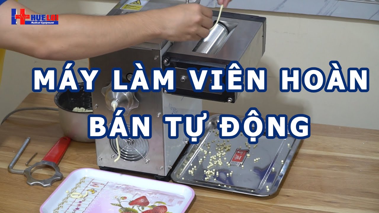 Máy Làm Viên Hoàn Bán Tự Động - youtube