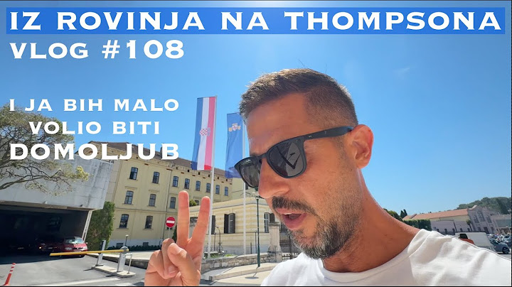 Kamperom u Zagreb na koncert MP Tompsona - VLOG #108
