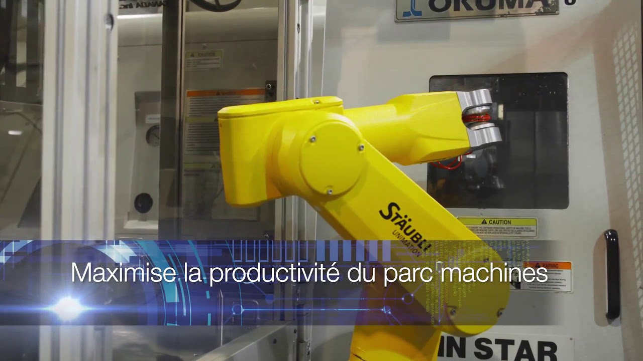 CRFM | Cellule Robotisée Flexible & Mobile RobotFly du Groupe Claret