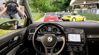 CityDriver - MA Pelota 7 TSi (Golf Mk7) [Steering Wheel Gameplay] screenshot 3