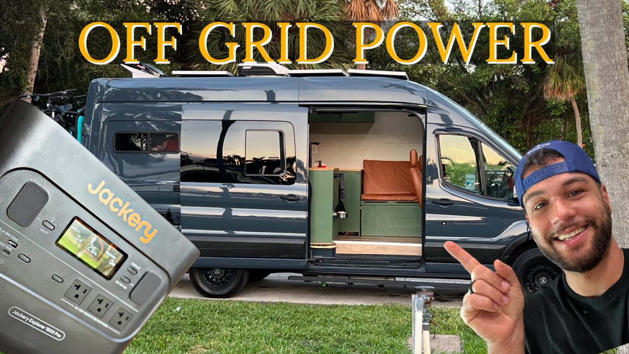 Is Buying A Jackery worth The Money Full Review CAMPER VAN LIFE YouTube