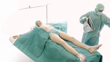 Draping instructions for the BARRIER cardiovascular drapes