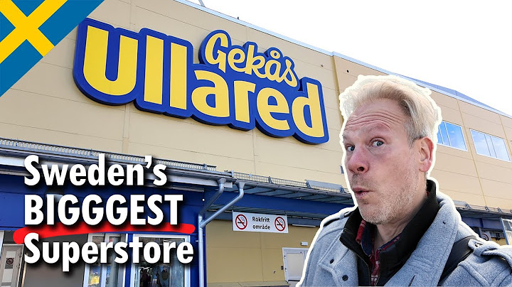 Sveriges STÖRSTA Superstore - Gekås Ullared