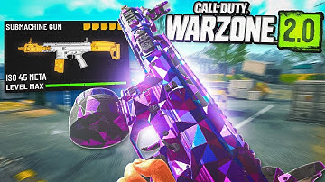 new *BROKEN* ISO 45 in WARZONE 2! 🤯 (Best ISO 45 Class Setup / Loadout) - MW2