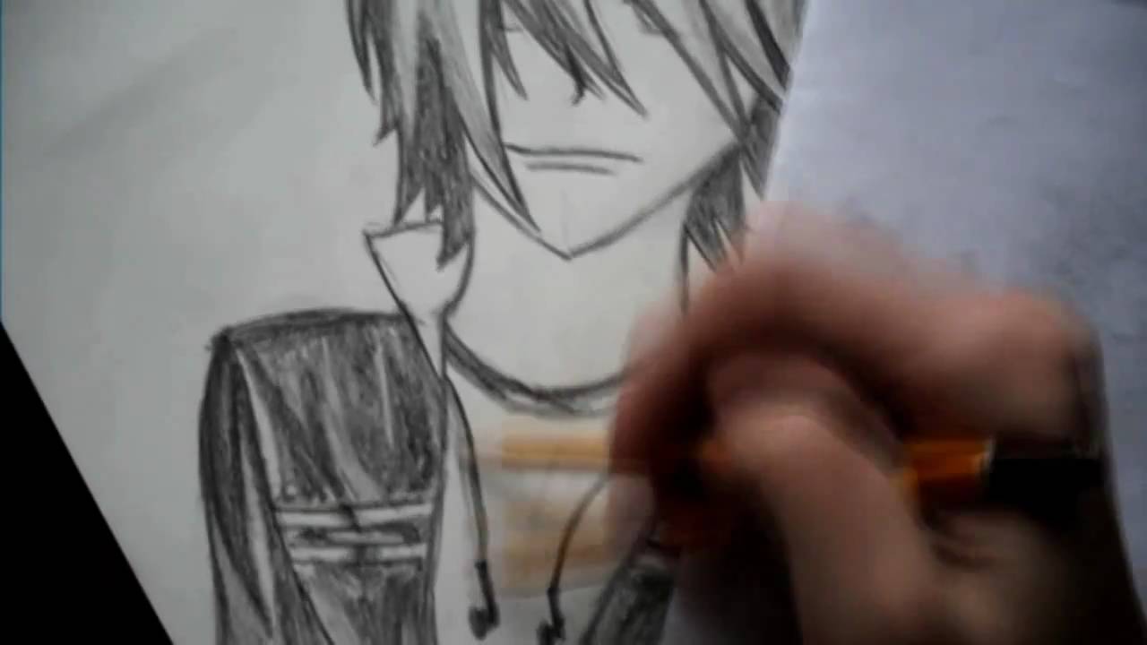 Coloring Anime Character Black And White Style Youtube Coloring Anime Character Black And White Style Youtube