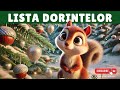 Lista dorințelor veverițelor 🎁 | Ce au uitat să ceară de Crăciun