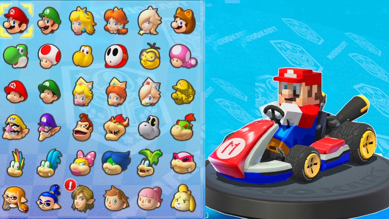 Mario Kart 8 Deluxe - Minecraft Mario in Leaf Cup | The Finest