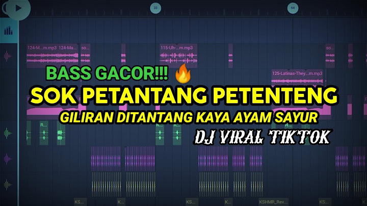DJ SOK PETANTANG PETENTENG ! BASS GACOR VIRAL TIKTOK FULL BASS ( Prengky Gantay Remix )
